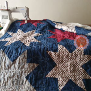 Working on my quilt